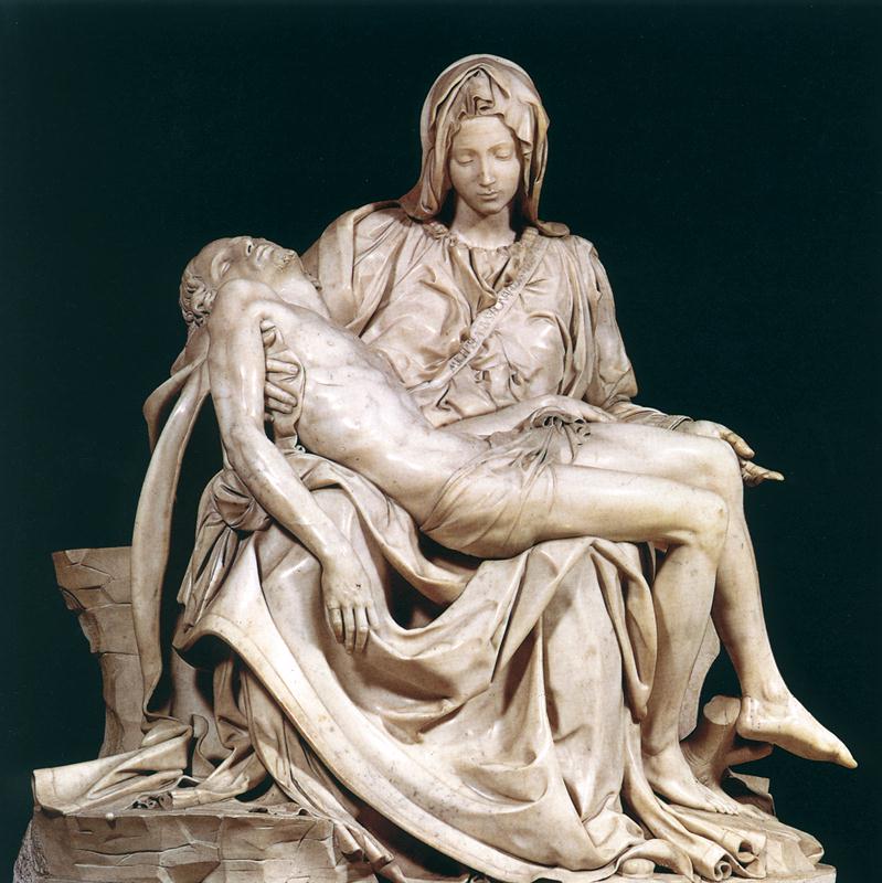 Pietá obra-prima de um Michelangelo Jovem