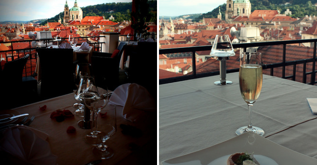 2 restaurantes em Praga com vistas incríveis